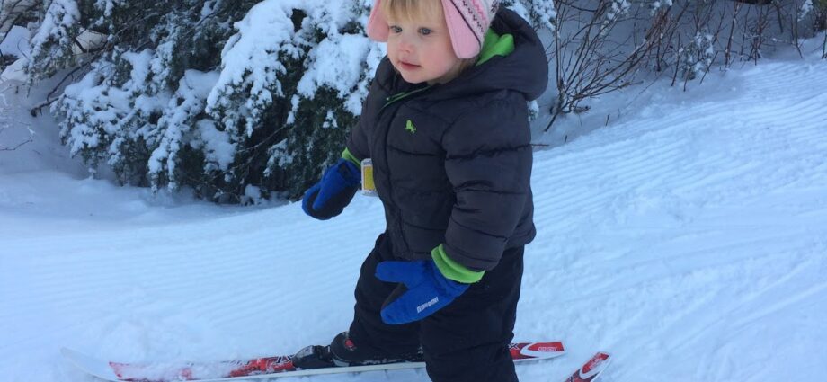 التزلج الريفي ، من سن 3 سنوات