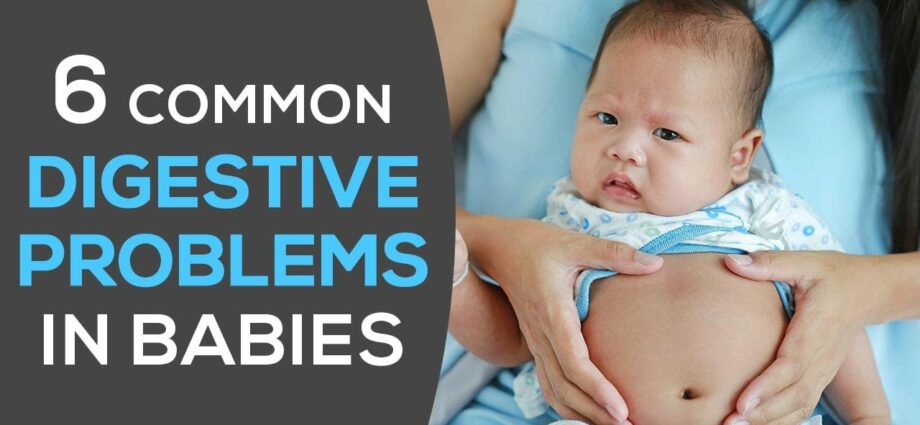 Digestive disorders in babies