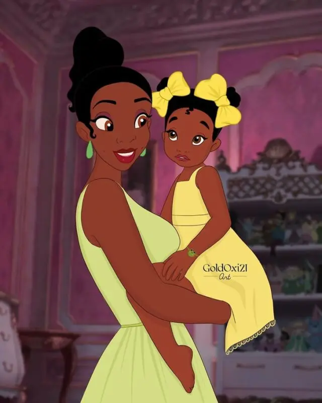 Disney: see what princesses become moms look like