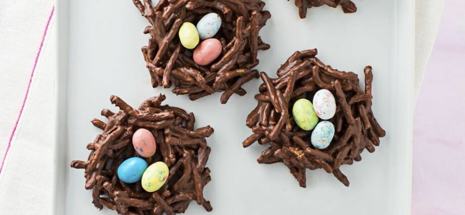 Easter chocolates: treats for children