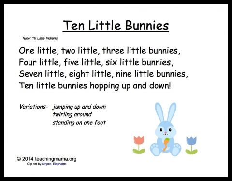 Easter nursery rhymes