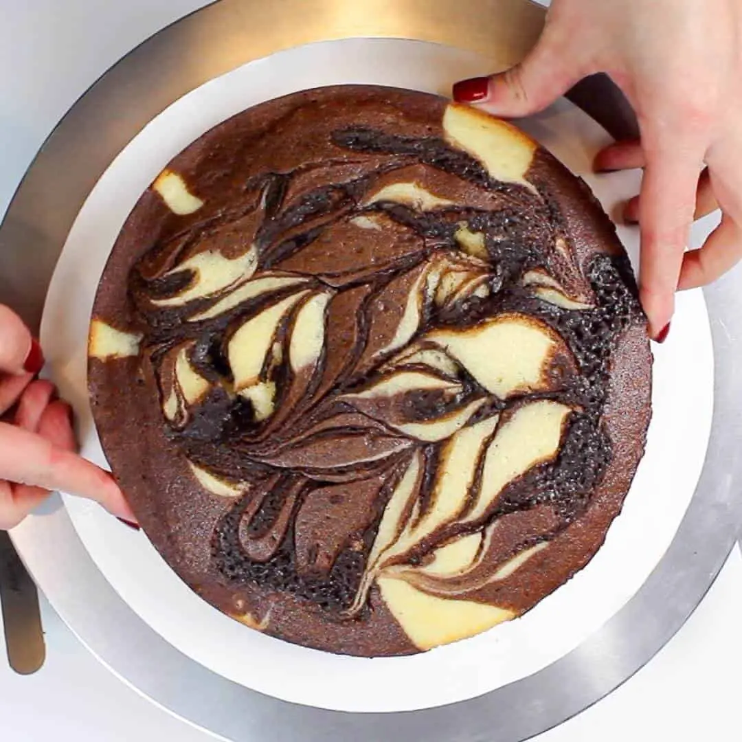 Easy recipe: the marbled cake to make with the children