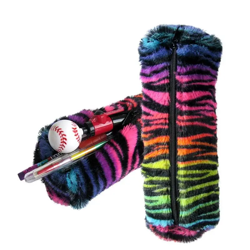 Fleece pencil holder