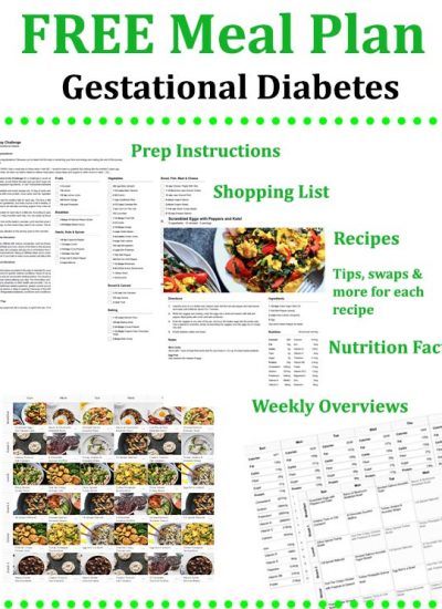 Gestational diabetes: adapted menus - Healthy Food Near Me