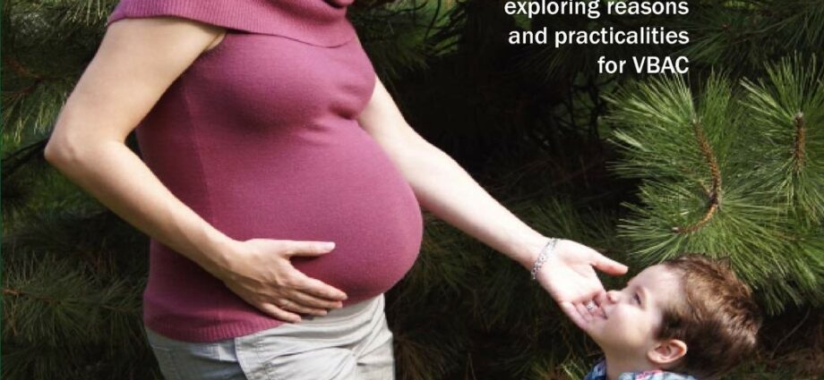 É possível dar à luz por parto normal depois de uma cesárea!