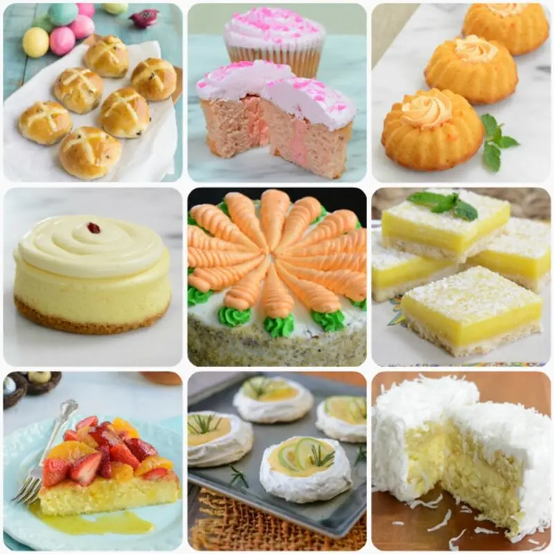 Gourmet Easter desserts