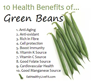 Green beans: many nutritional benefits