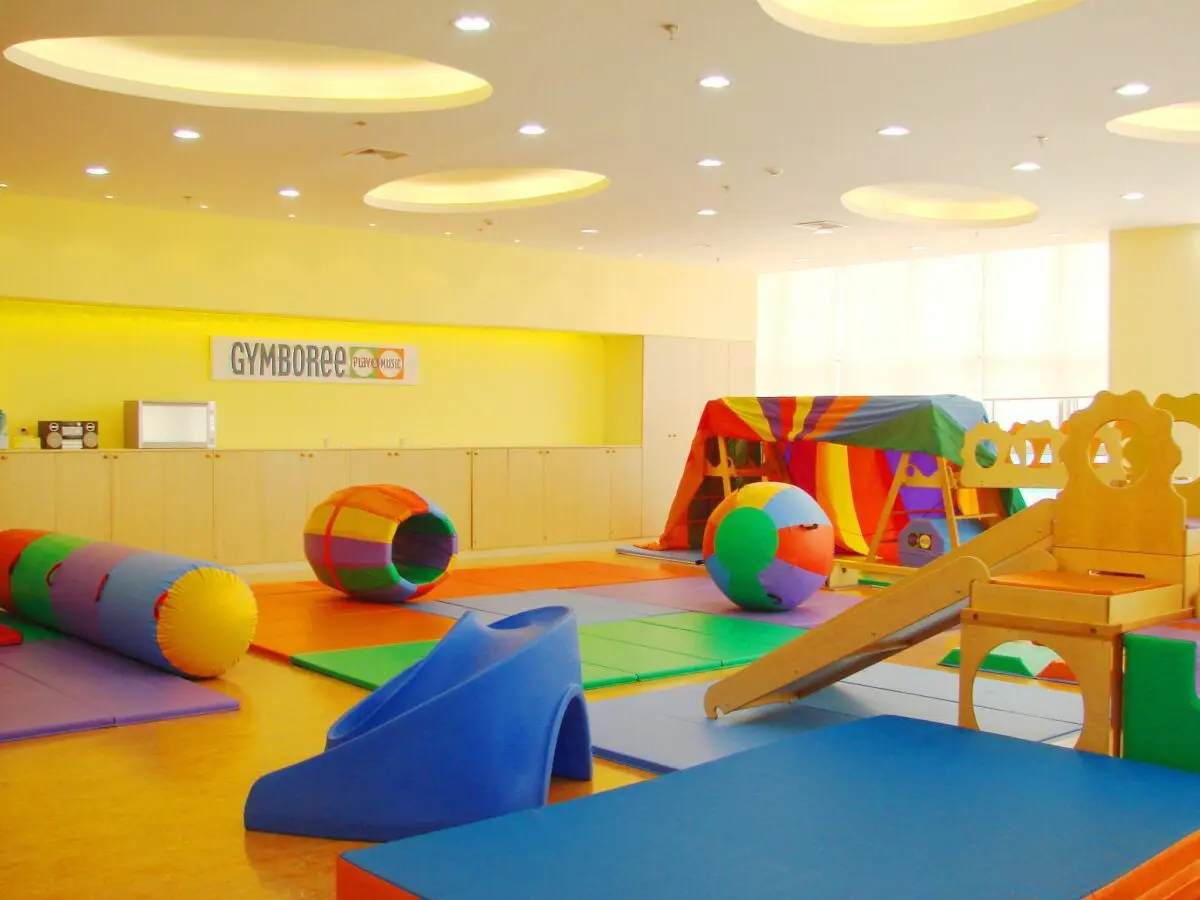 Gymboree: the gym for babies, from the cradle