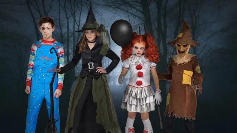 Halloween: the best disguised children of stars