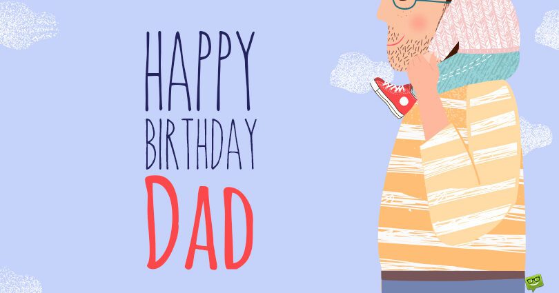 Happy birthday to all dads!