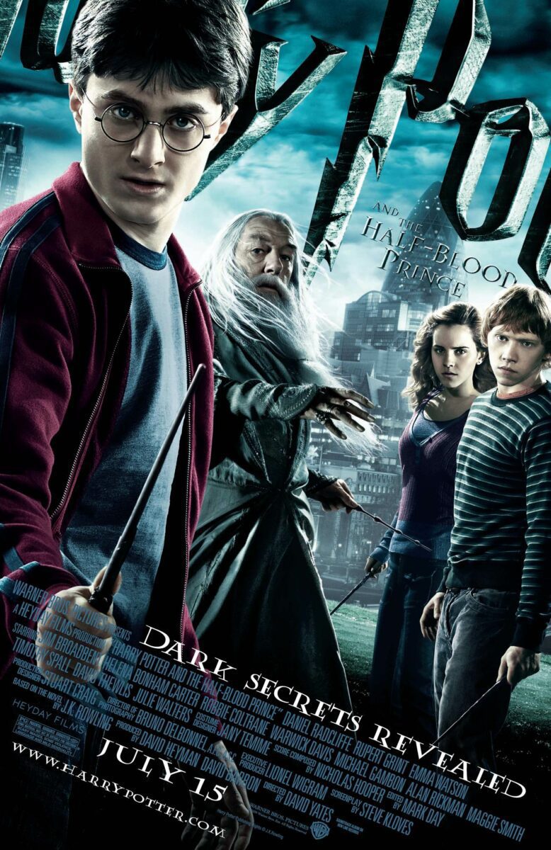 Harry Potter og halvblodsprinsen på Blu Ray