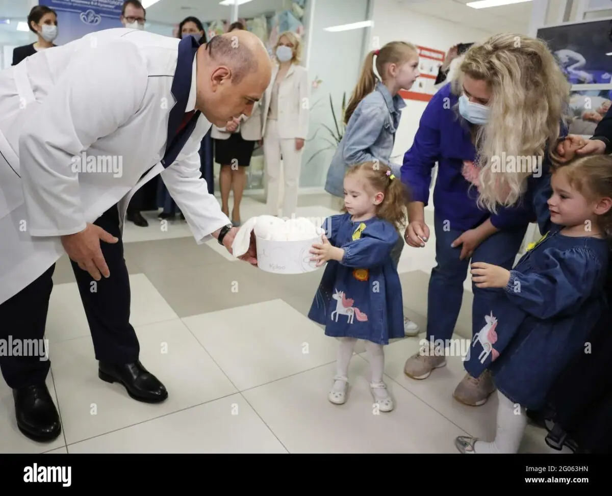 His 1st medical visit