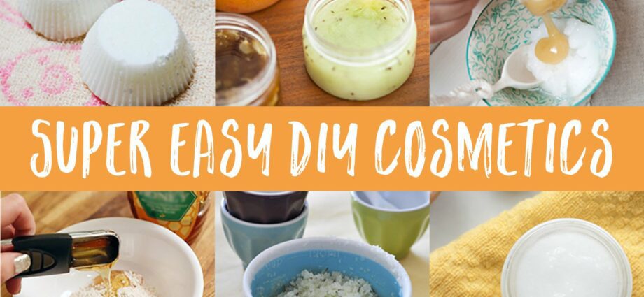 Homemade beauty products: 3 do-it-yourself recipes