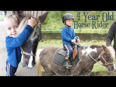4歲以上兒童騎馬