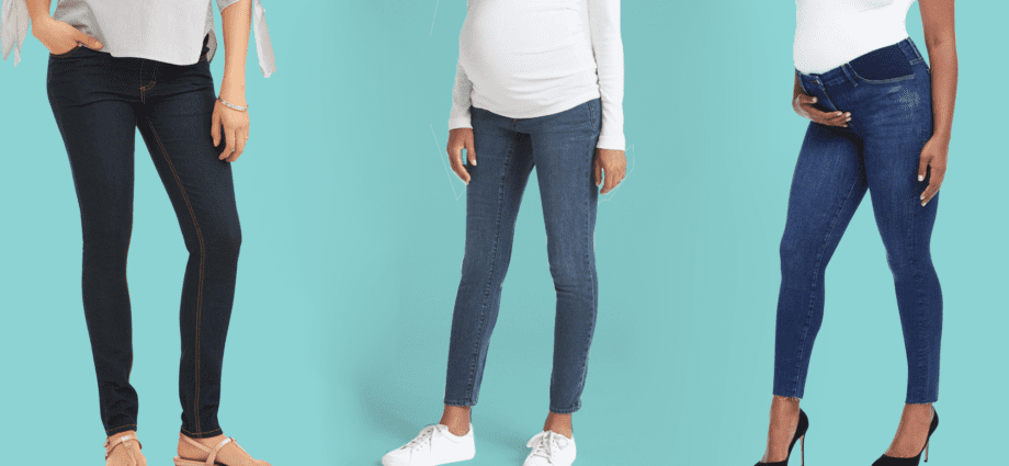 Comu sceglie i jeans di gravidanza?