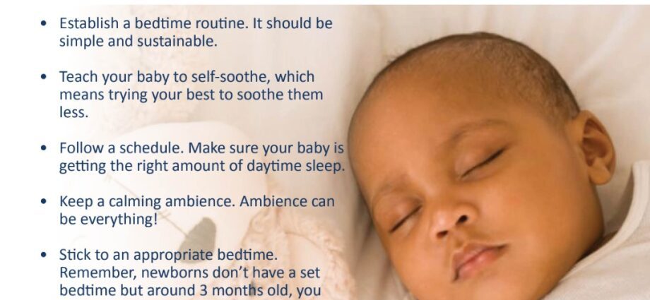 How to help baby get through the night?