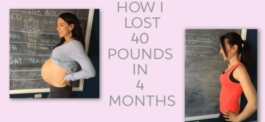 How to lose the pounds of pregnancy?