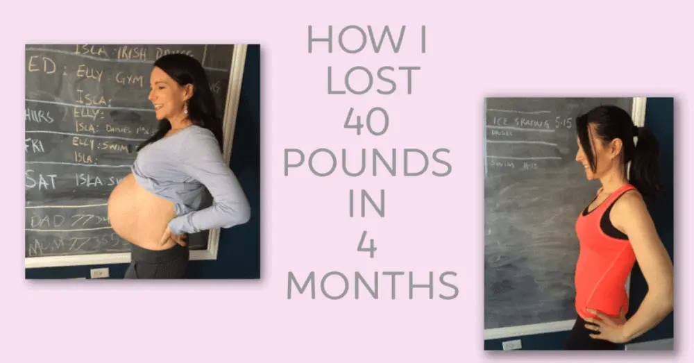 How to lose the pounds of pregnancy?