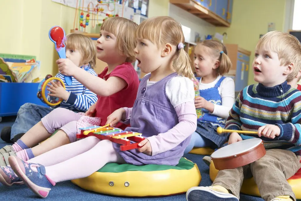 Introducing toddlers to music