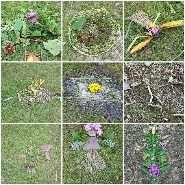 Land Art: a nature workshop for children