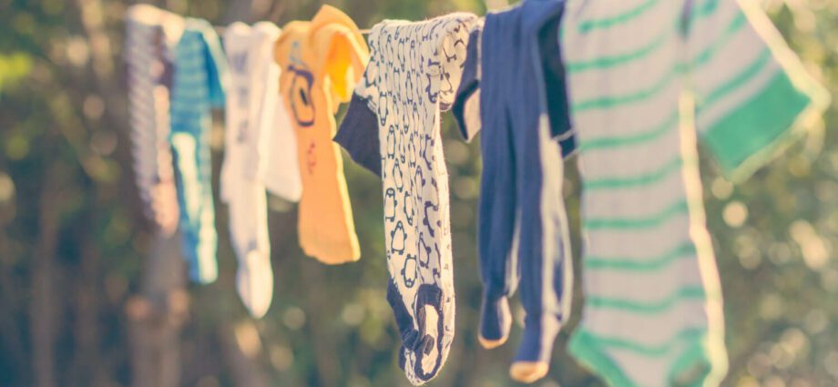 Laundry disinfection, essential for keeping baby healthy