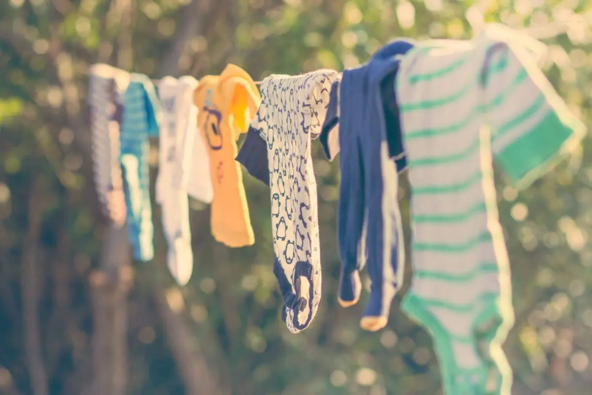 Laundry disinfection, essential for keeping baby healthy