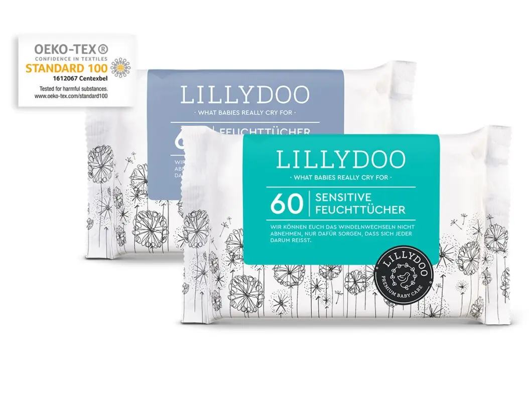 LILLYDOO Sensitive Skin Wipes