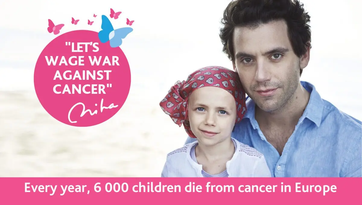 Mika: her commitment to children with cancer