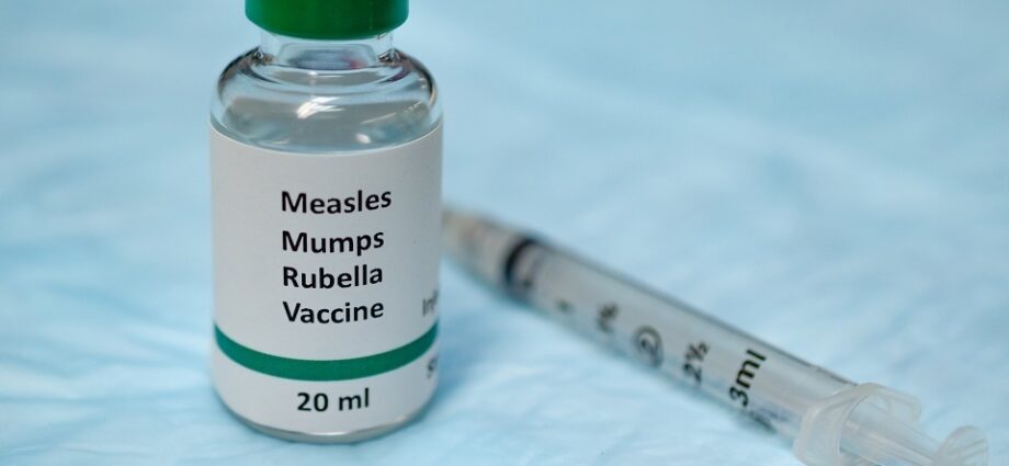 MMR vaccine: against measles, mumps and rubella