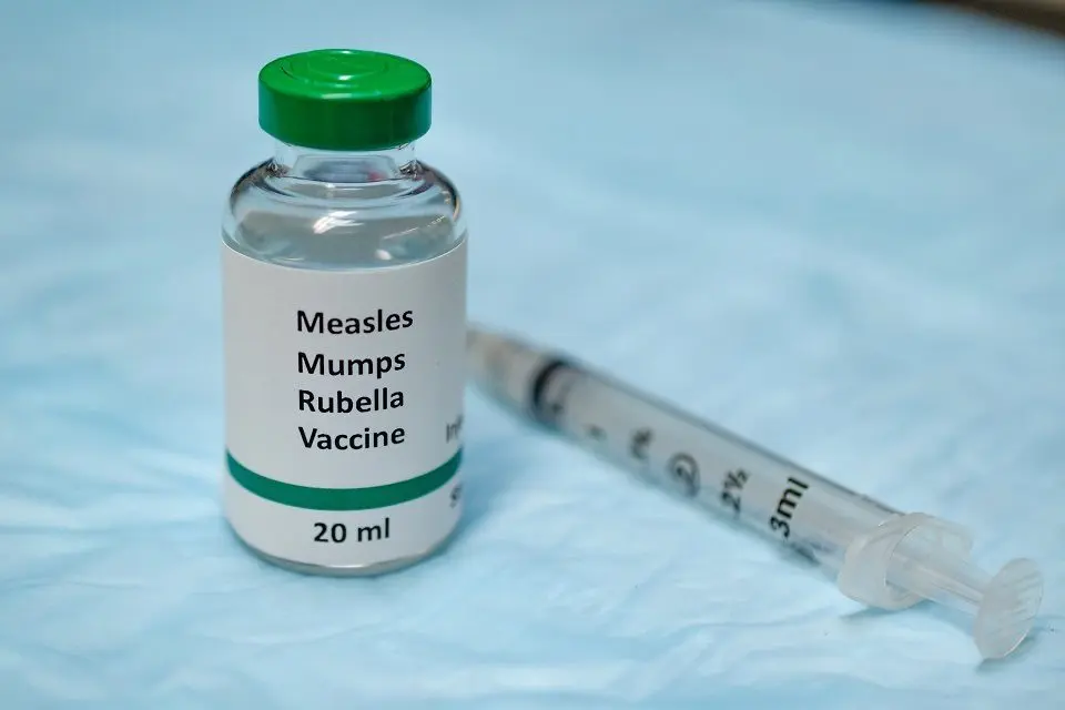MMR vaccine: against measles, mumps and rubella