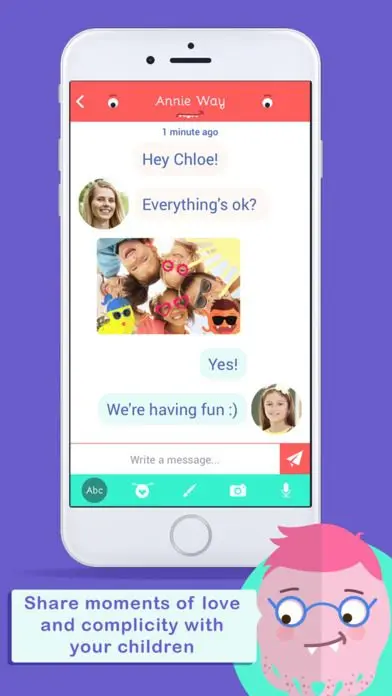 Monster Messenger, instant messaging for under 13s
