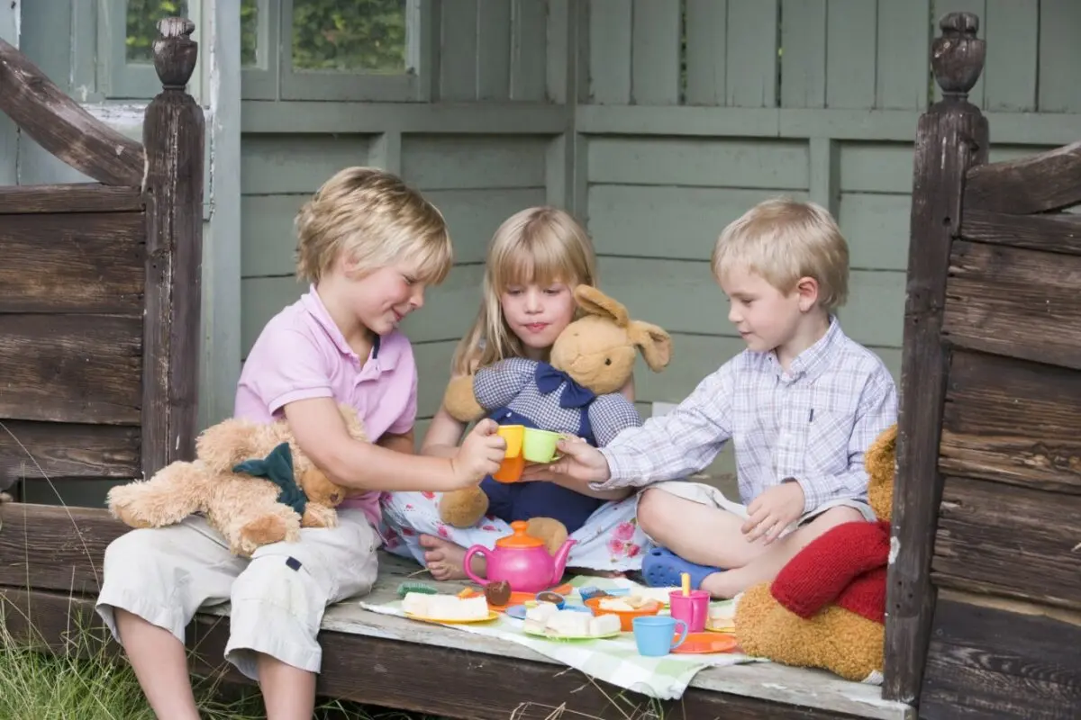 My boy plays with dolls