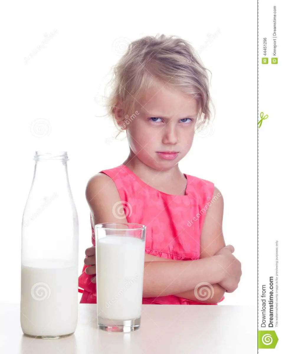 My child does not like milk