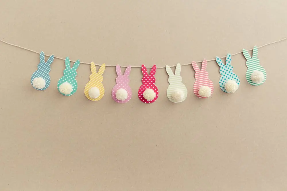 My Easter garland