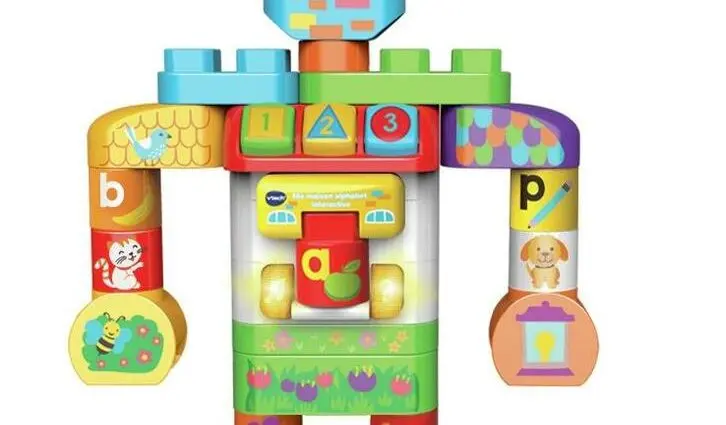 My Home Interactive Alphabet Bla Bla Blocks by VTECH Baby