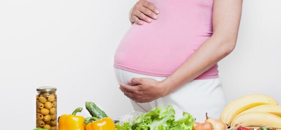 Pregnant in summer: watch your diet