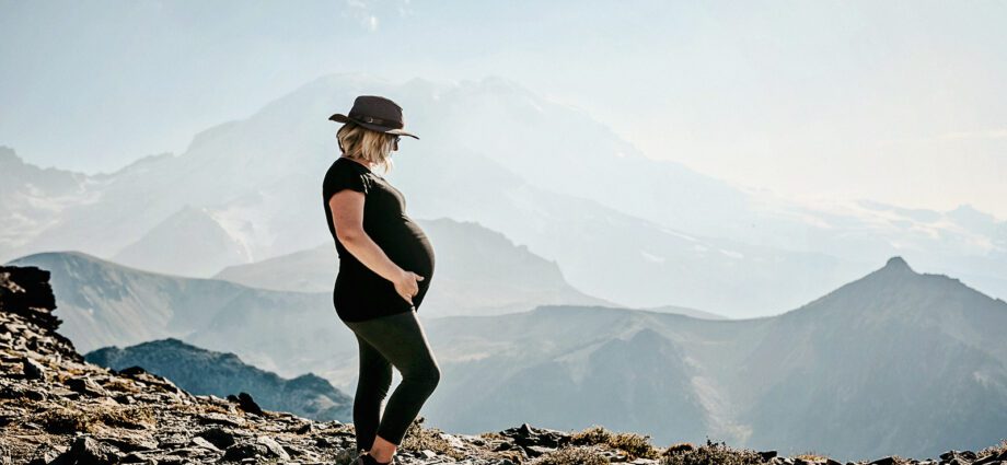 Gravid i fjellet, hvordan dra nytte av det?