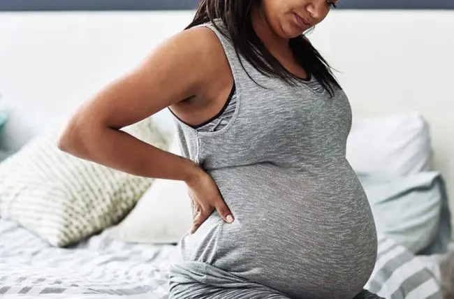 Pregnant, our anti-back pain advice