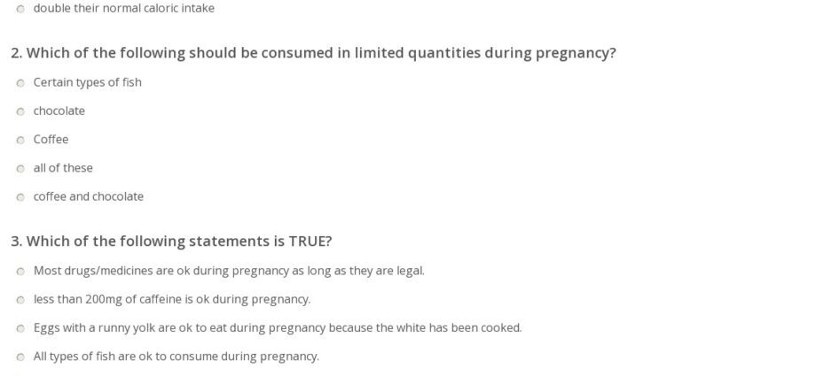 妊娠中：あなたの栄養に関する質問