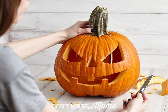 Prepare your Halloween pumpkin!