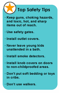 Prevent domestic accidents by age