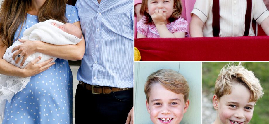 Princ George: fotografije iz albuma sina