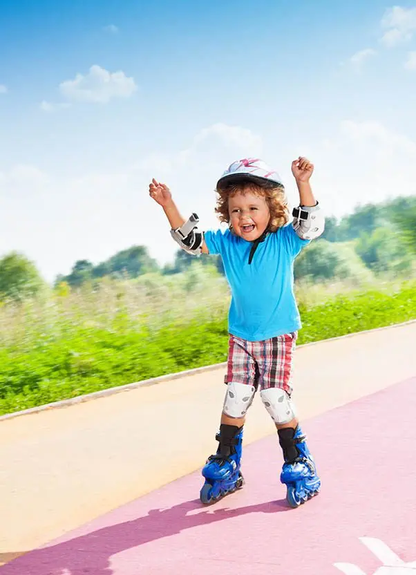 Rollerblading for children