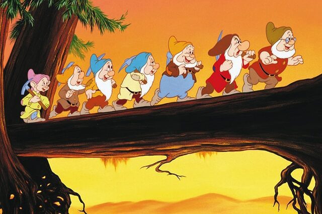 Snow White and the Seven Dwarfs op Blu Ray