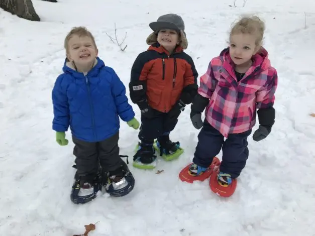 Snowshoes, from 3 years old