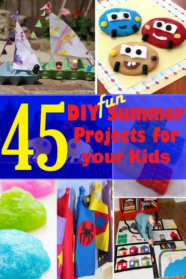 Summer holidays: 10 cool DIYs to keep the kids busy