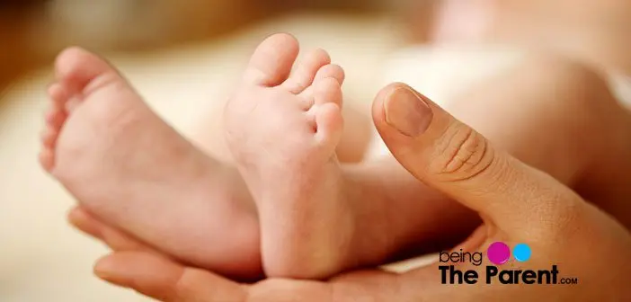 Take care of baby&#8217;s sore feet