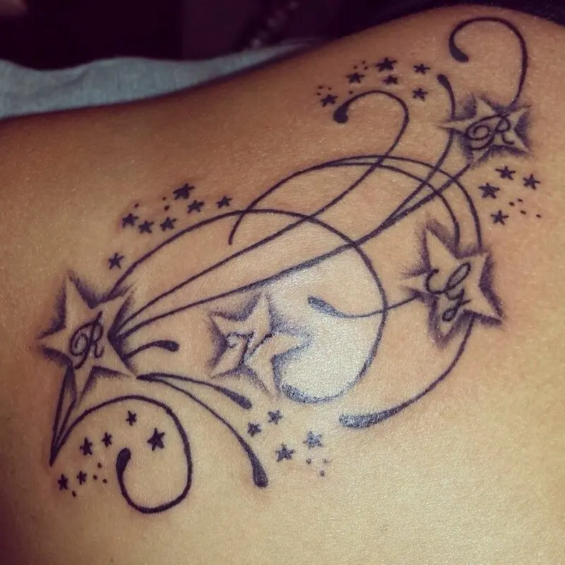 Tattoo: when the stars have their children under their skin!