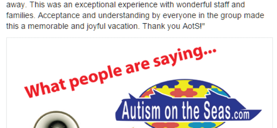 Testimonial on autism