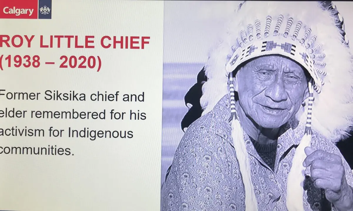The elder or the &#8220;little chief&#8221;